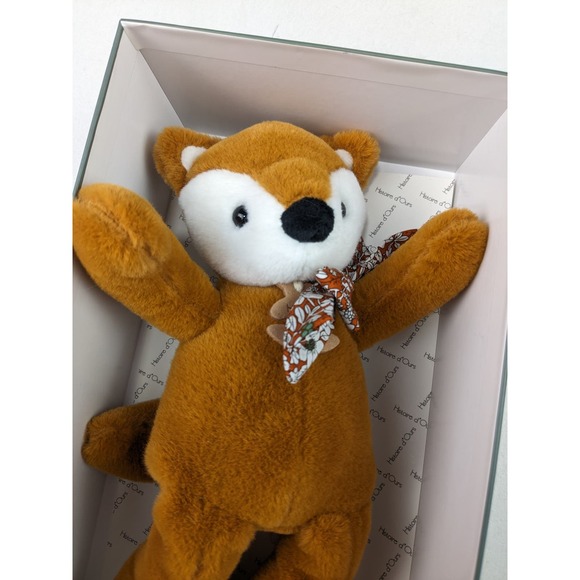 Histoire D'Ours Fox Stuffie - Picture 3 of 7